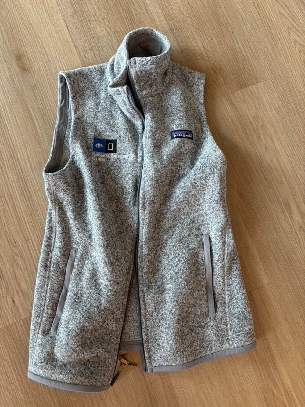 Patagonia Women's Better Sweater Fleece Vest - Size XS - heather grey